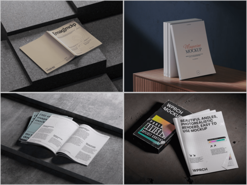 10 Ways to Use Magazine Mockups in Graphic Design: From Cover to Spread